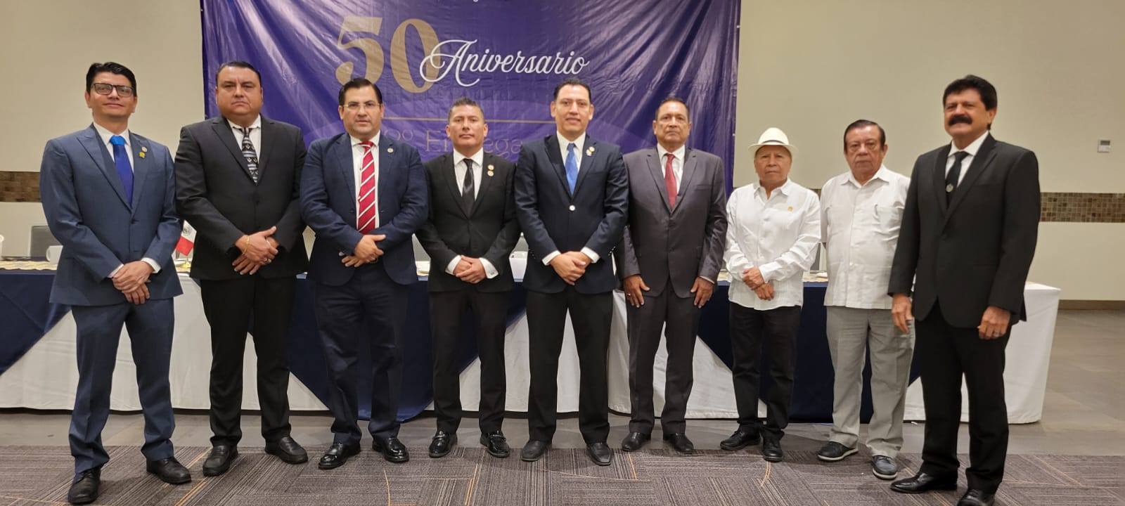 Masonería Guerrerense en el 50 Aniversario del Rotary Club Chilpancingo